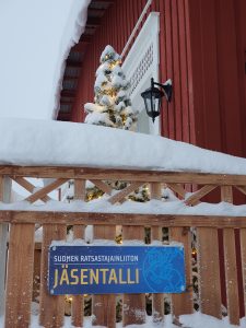 Ruska Laukan tallilla Vintti kokoontumistila Ruka-Kuusamossa