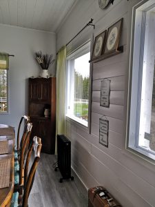Ruska Laukan tallilla Vintti kokoontumistila Ruka-Kuusamossa