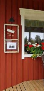 Ruska Laukan tallilla Vintti kokoontumistila Ruka-Kuusamossa